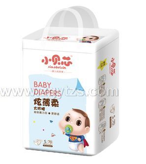 小貝芯炫薄柔大環(huán)腰紙尿褲S