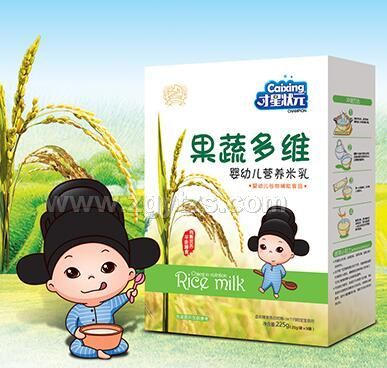 嬰幼兒營(yíng)養(yǎng)米乳(果蔬多維)盒裝