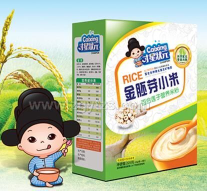 金胚芽小米 百合蓮子營養(yǎng)米粉 盒裝