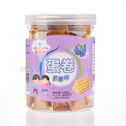 嬰爾堡蛋卷 紫薯味 小零食輔食