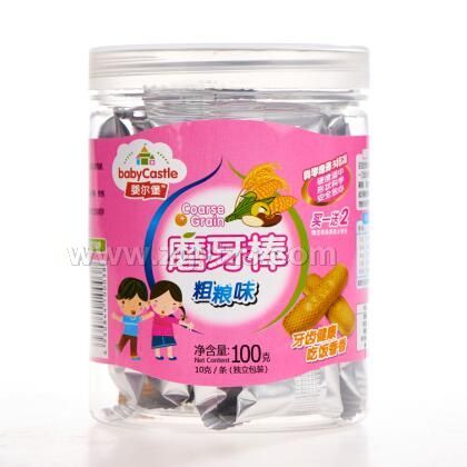 嬰爾堡磨牙棒(罐裝)粗糧味 小零食輔食