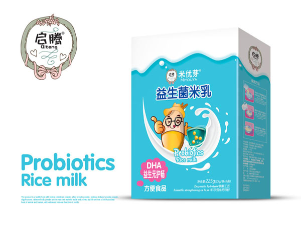 啟騰益生菌護(hù)暢益生菌米乳盒裝