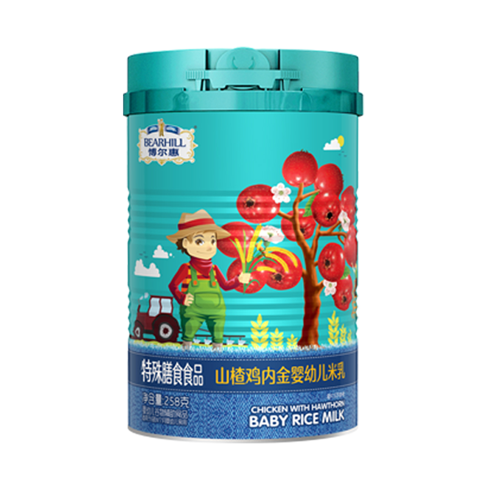 博爾慧山楂雞內(nèi)金嬰幼兒米乳
