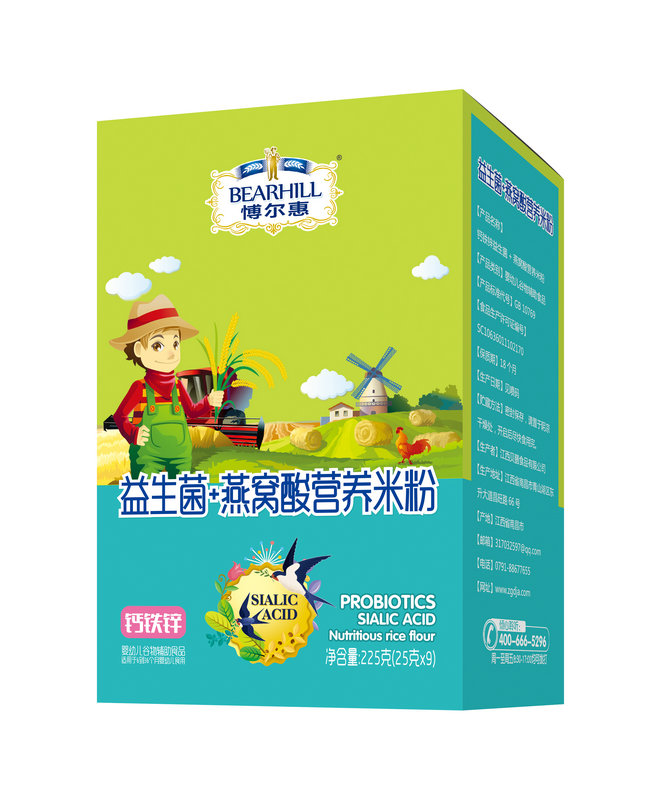 愽爾慧益生菌+燕窩酸營(yíng)養(yǎng)米粉盒裝效果04