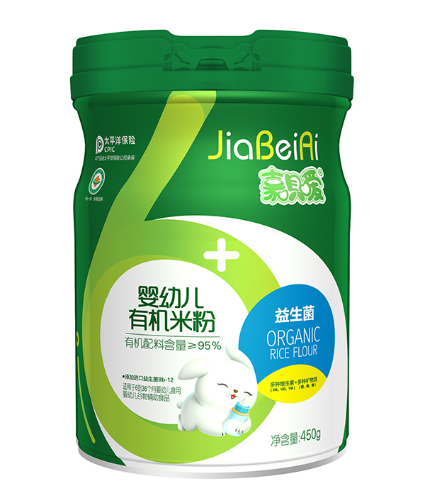 嘉唄愛有機米粉-益生菌