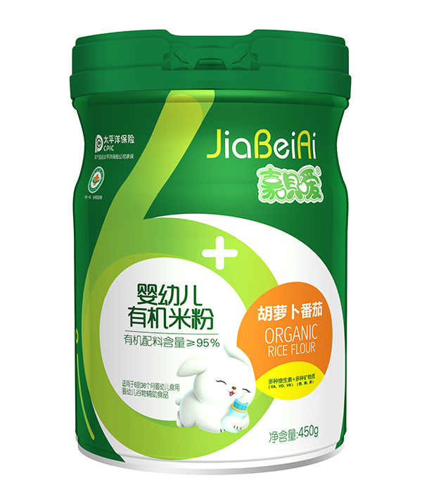 嘉唄愛有機(jī)米粉-胡蘿卜番茄