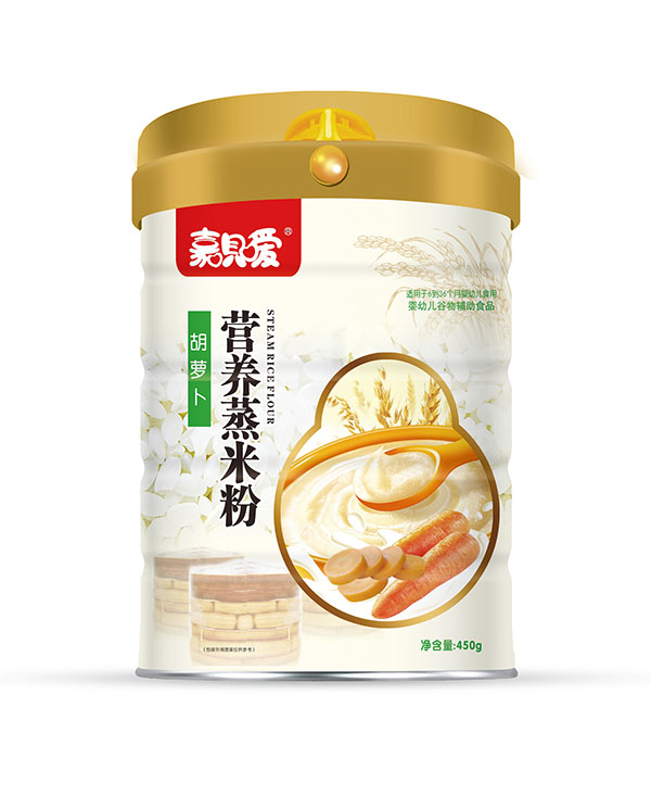 嘉唄愛營養(yǎng)蒸米粉-胡蘿卜