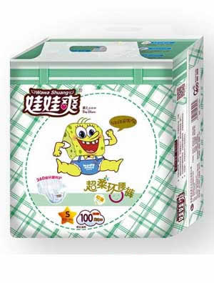 娃娃爽超柔環(huán)腰褲S碼100片