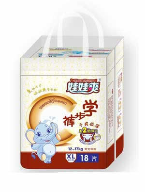 娃娃爽干爽極薄學(xué)步褲XL碼