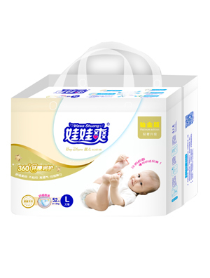娃娃爽360°環(huán)腰呵護(hù)嬰兒紙尿褲L