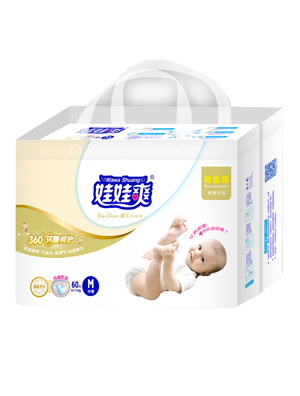 娃娃爽360°環(huán)腰呵護(hù)嬰兒紙尿褲M