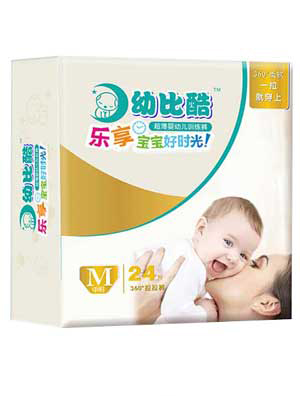 幼比酷360°拉拉褲M碼24片