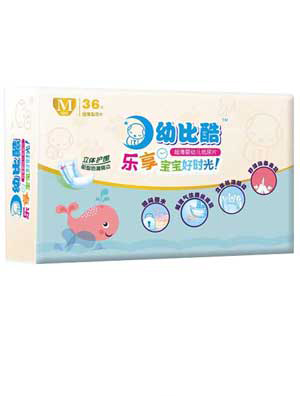 幼比酷超薄嬰幼兒紙尿片M碼36片