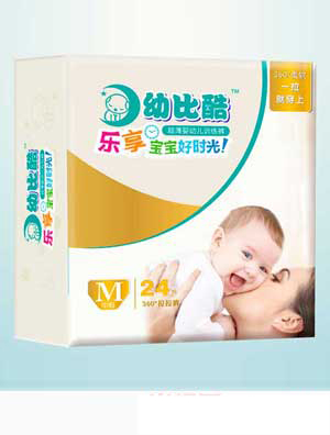 幼比酷360°拉拉褲M碼24片