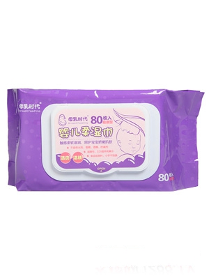 母乳時(shí)代嬰兒柔濕巾