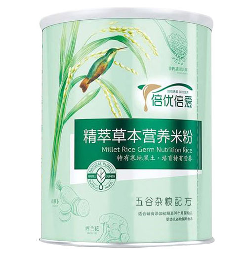 倍優(yōu)倍愛五谷雜糧精萃草本米粉聽裝
