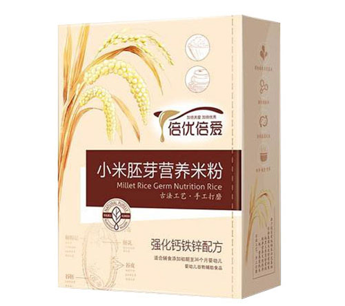 倍優(yōu)倍愛強化鈣鐵鋅小米胚芽營養(yǎng)米粉